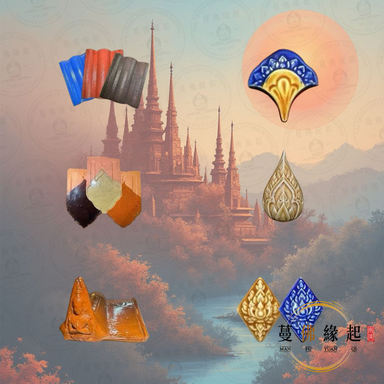 代辦 • 佛日捐供福田瓦磚功德