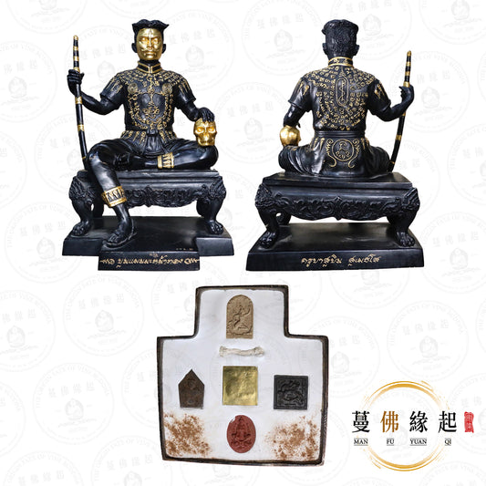 古巴蘇斌(阿贊蘇斌) • 2554 • 金面坤平將軍供奉型(描金版本)