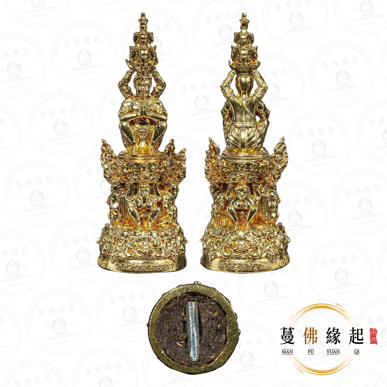 龍婆通/帕阿贊敦 • 2568 • 旭柯唷古-布查庫佩戴型(黃銅材質)