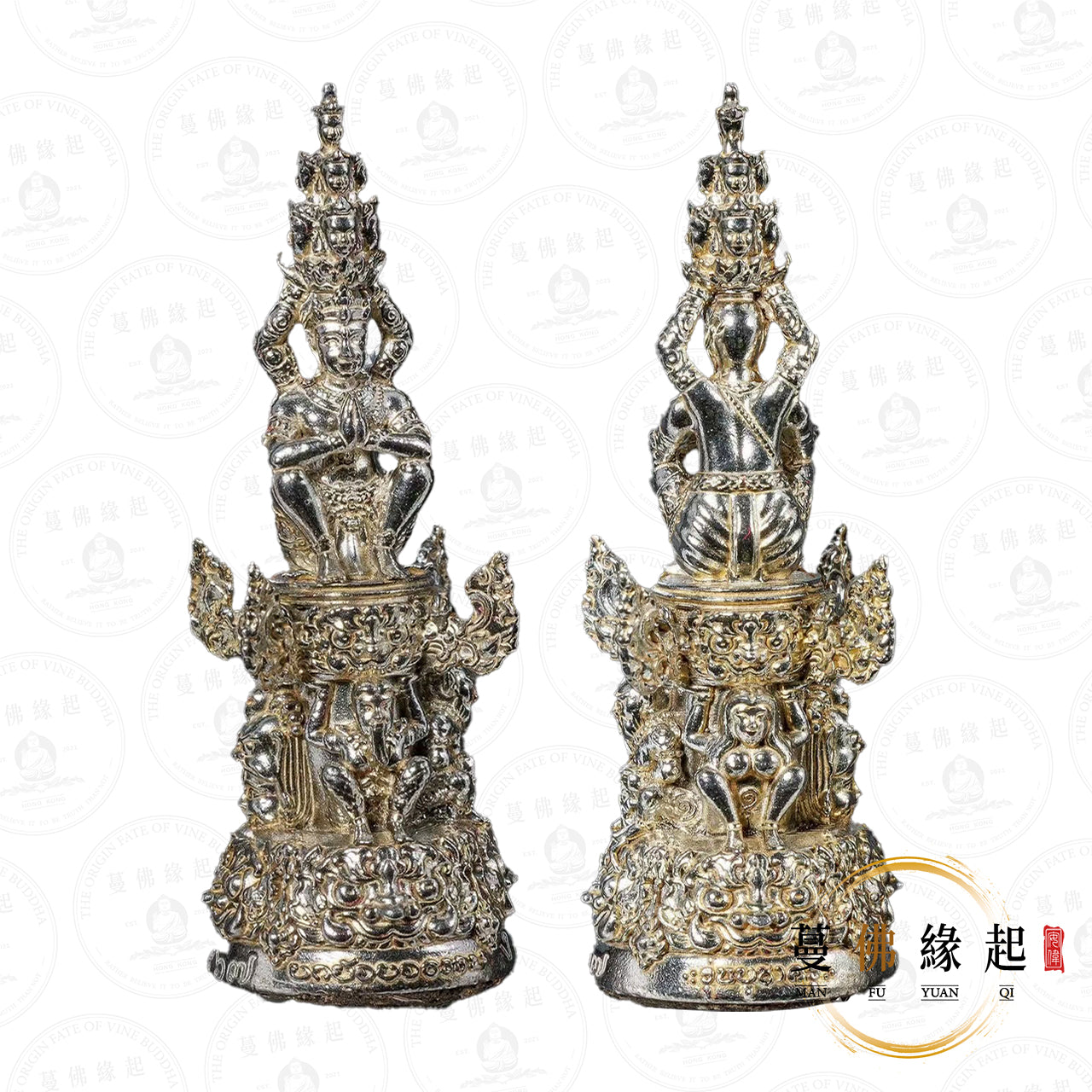 龍婆通/帕阿贊敦 • 2568 • 旭柯唷古-布查庫佩戴型(純銀材質)