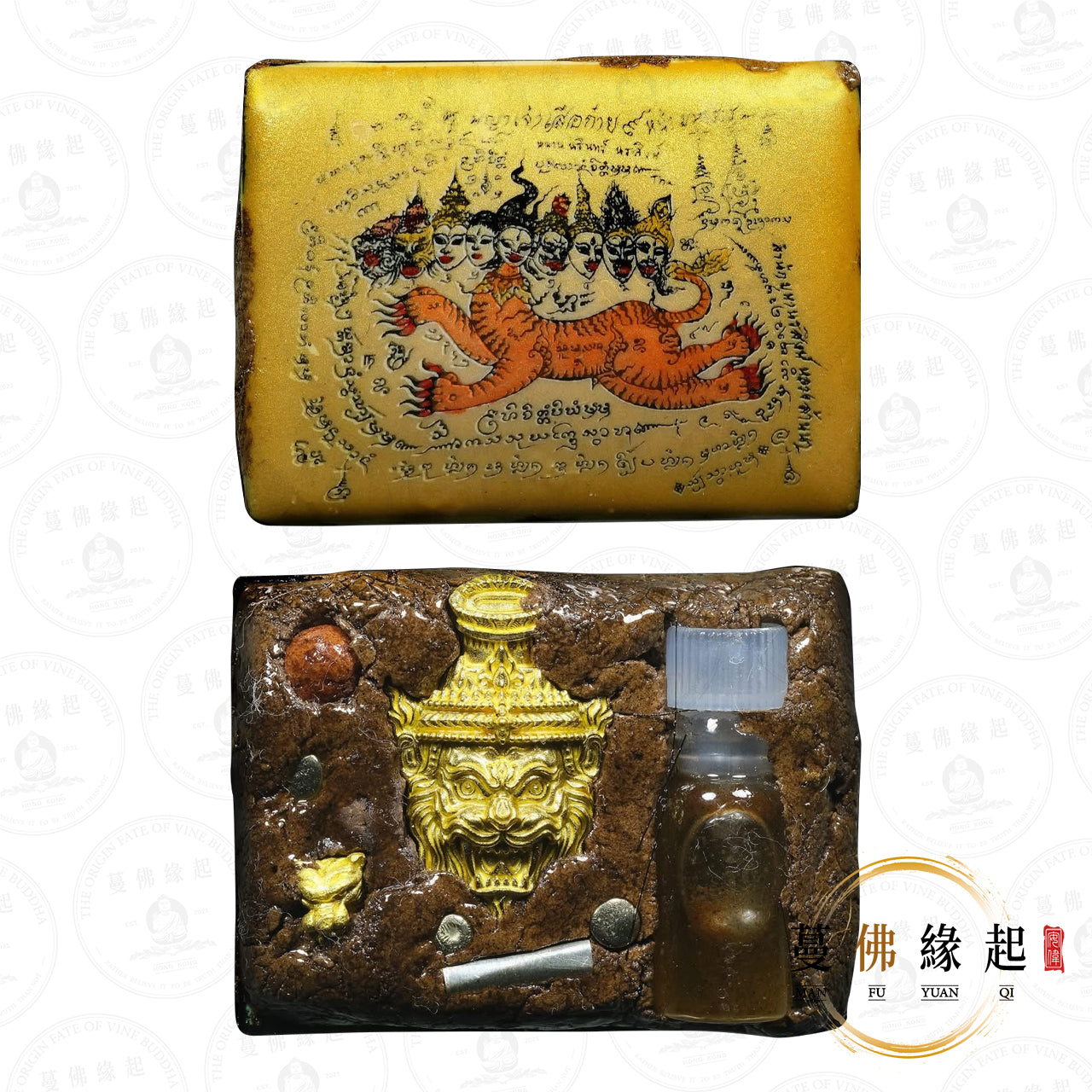 阿贊納霖 • 2568 • 一期 • 瓷面九面武虎法王(金面特別版)