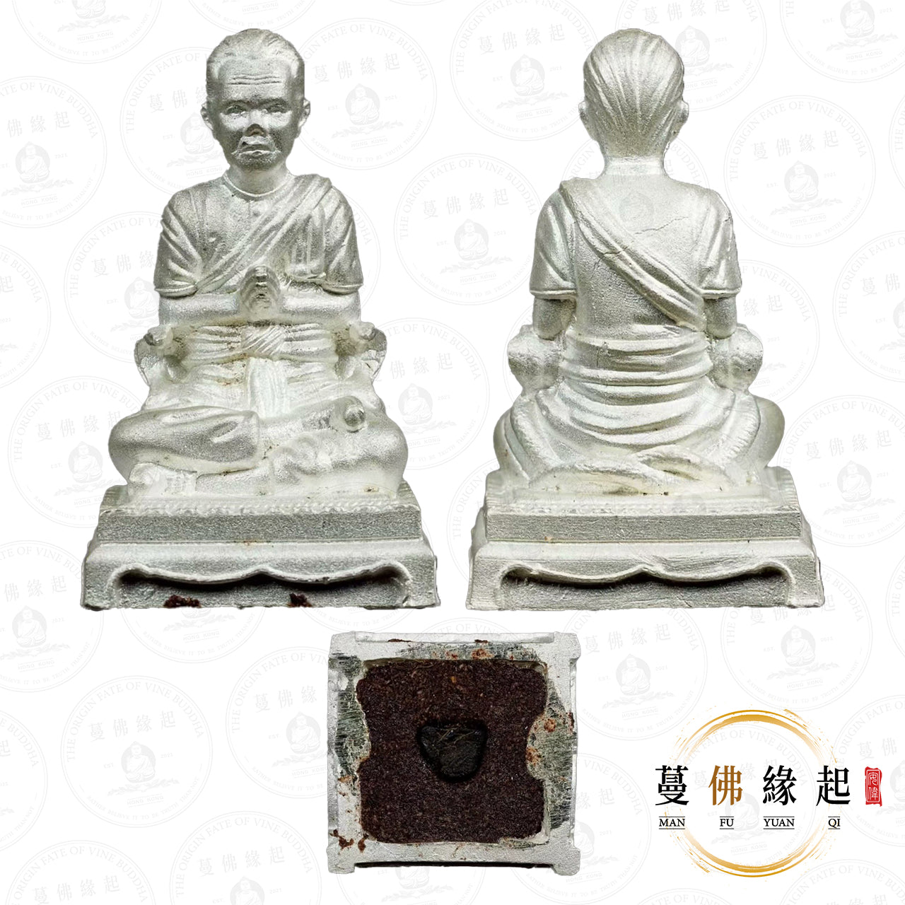阿贊tik / 迪 • 2568 • 阿贊方自身小立尊(純銀)