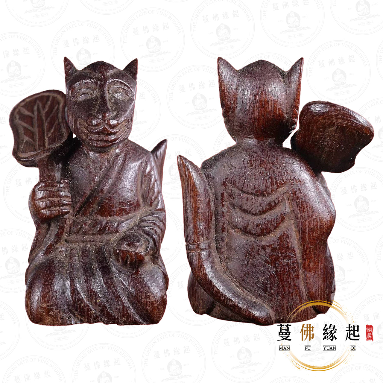 阿贊屈碌 / 屈祿 • 2555 • 靈狐小供奉型(迷魂靈木-舞女骨)