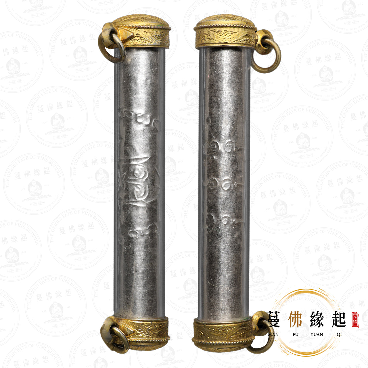 阿贊wiang • 2568 • 阿贊伴瑪四法符管(純銀)