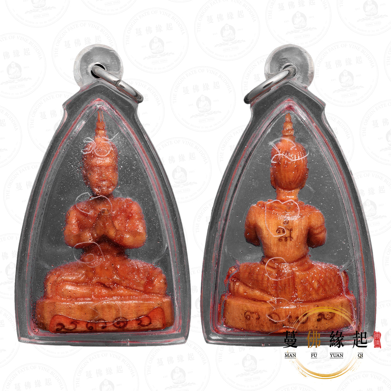 龍婆god • 早期 • “帕也練襟”金舌天神(靈木雕刻泡油版)