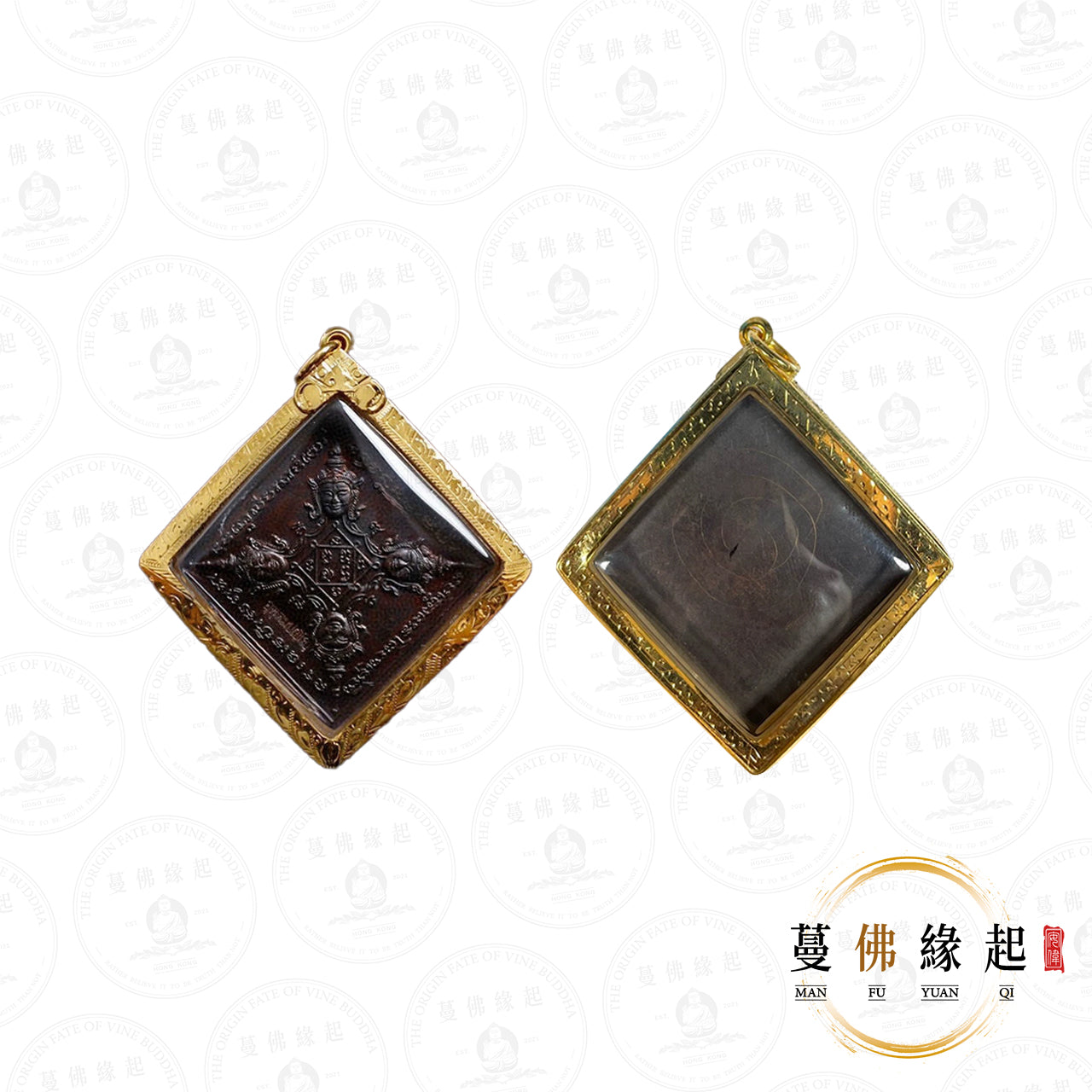 龍婆浸蘭/禪南 • 2544 • 一期 • 四面神(紅銅)