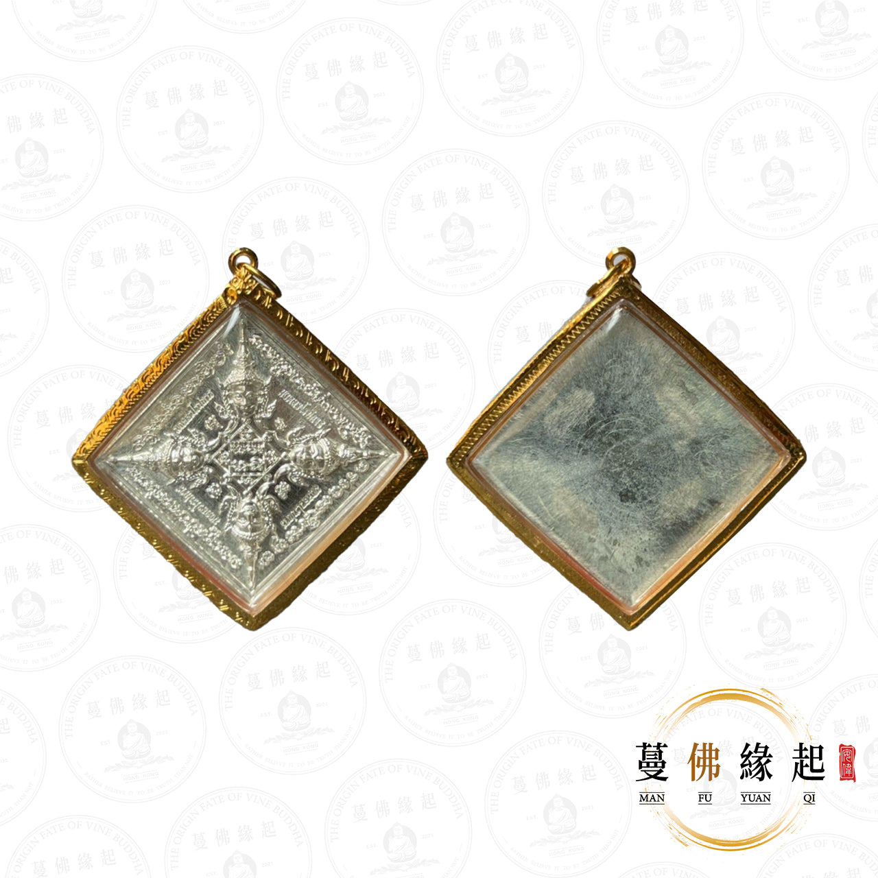 龍婆浸蘭/禪南 • 2560 • 一期 • 四面神(純銀)