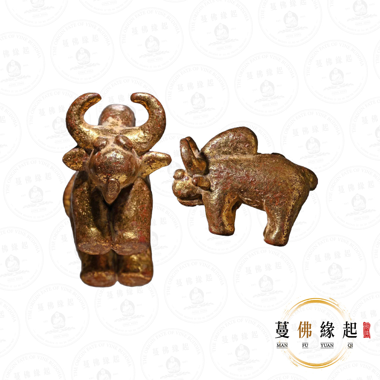 古巴瓦邁鴻 • 2495-2505 • 紅藥弓箭牛(大模&細模)