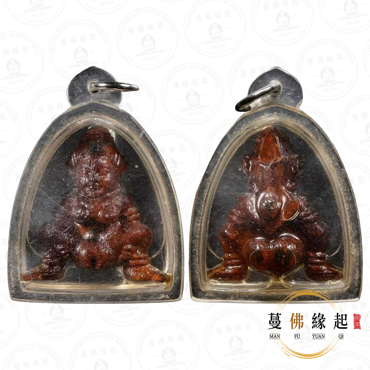 龍婆通/帕阿贊敦 • 早期 • 魅姬依霸(鬼木雕)