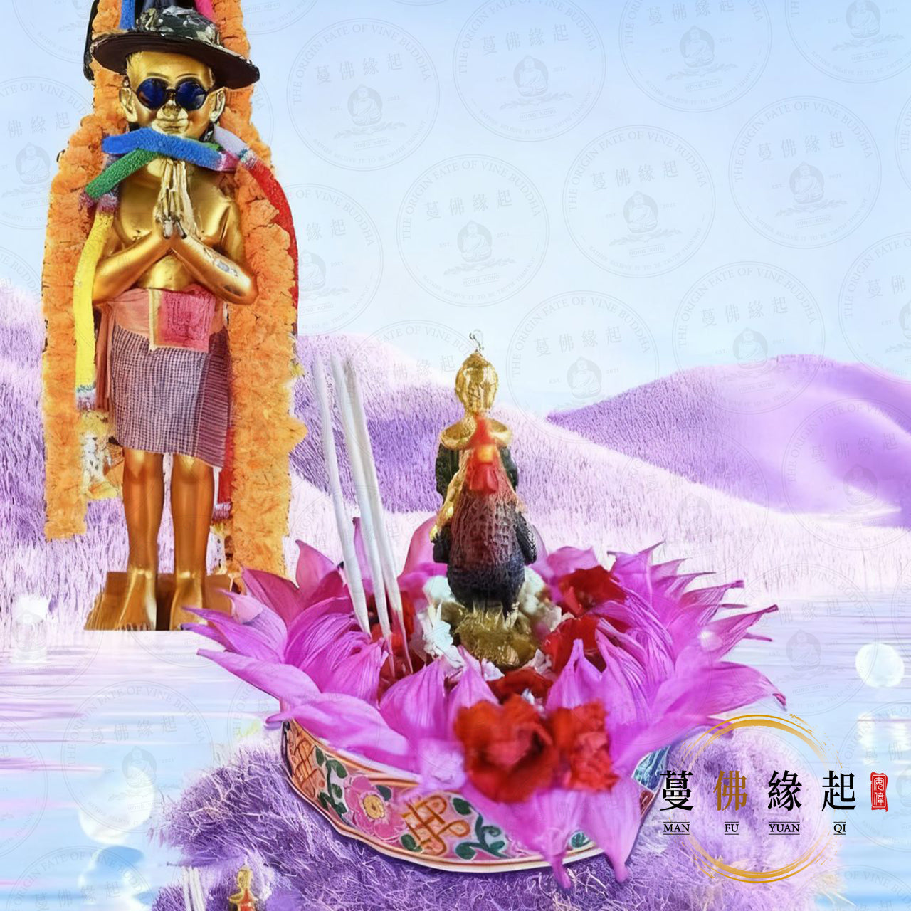 愛凱永不缺錢 • 水燈蠟燭大法會