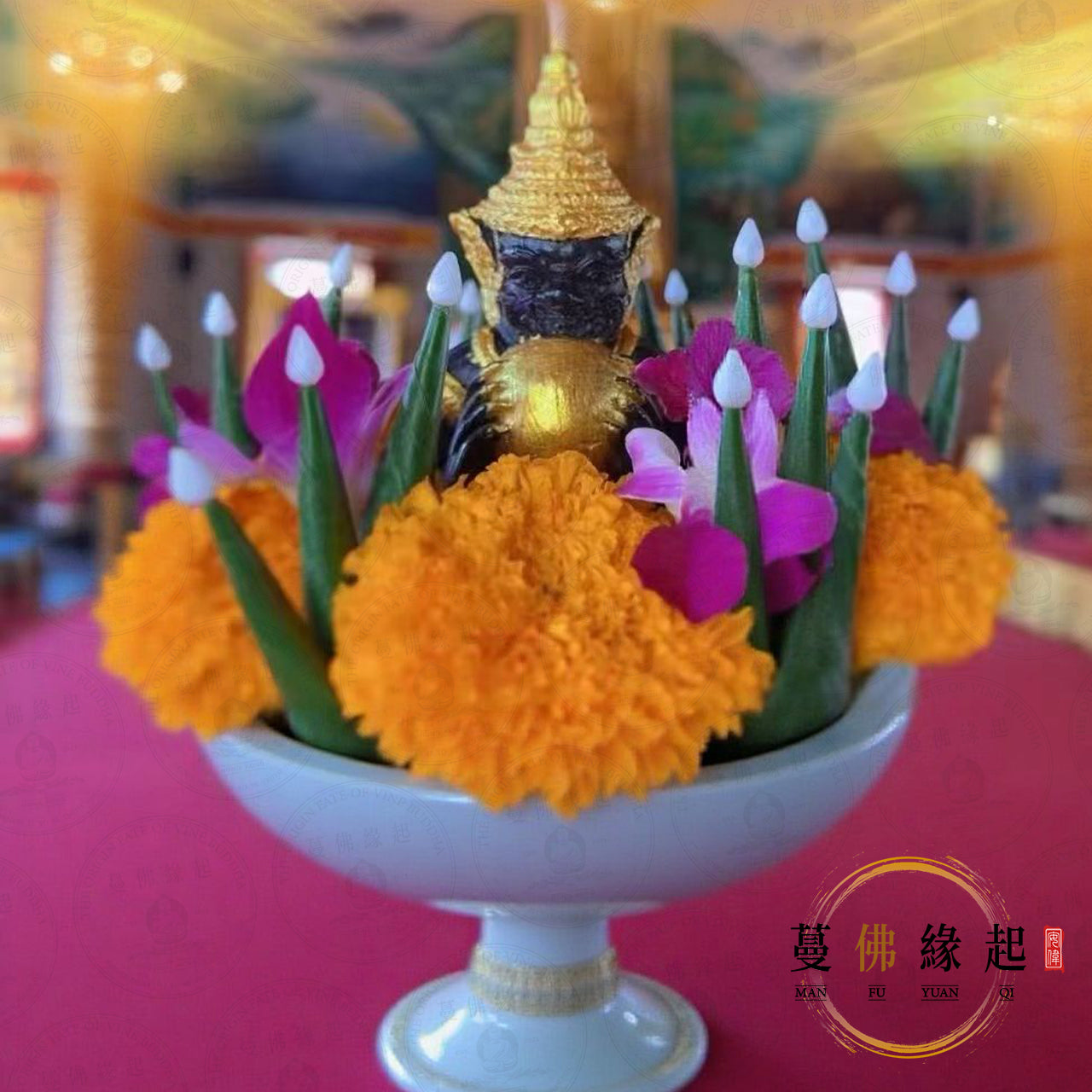 水燈節 • 拉胡天神噬月成願水燈