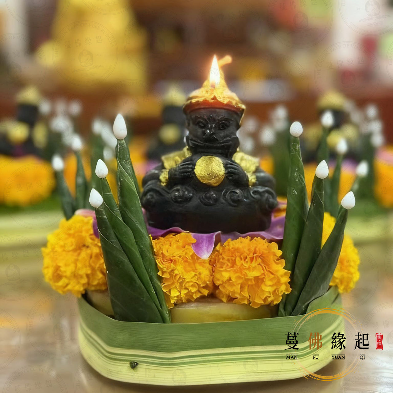 水燈節 • 拉胡天神噬月成願水燈