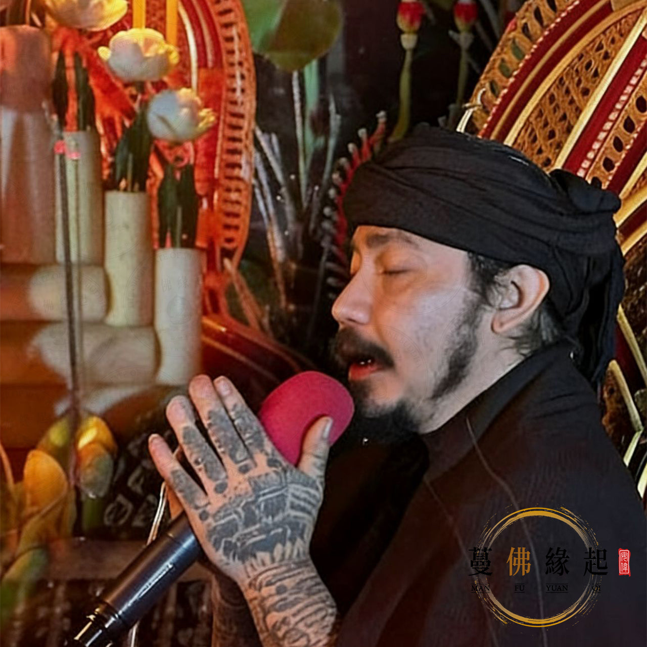 魯士康醒夜年晚跨年 • 黃金五層拜神蠟塔