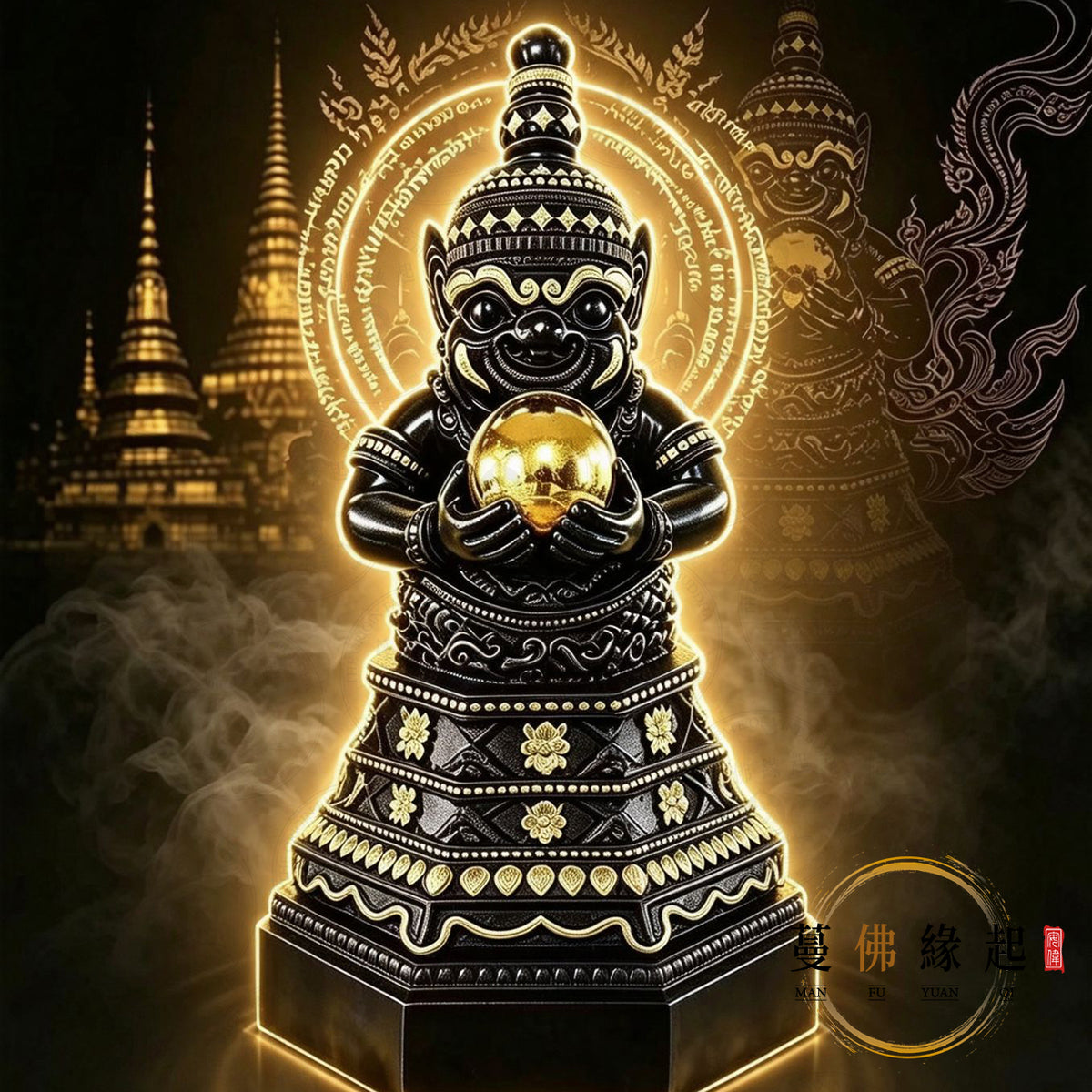 代拜 • 58公分超大尊拉胡專屬供奉