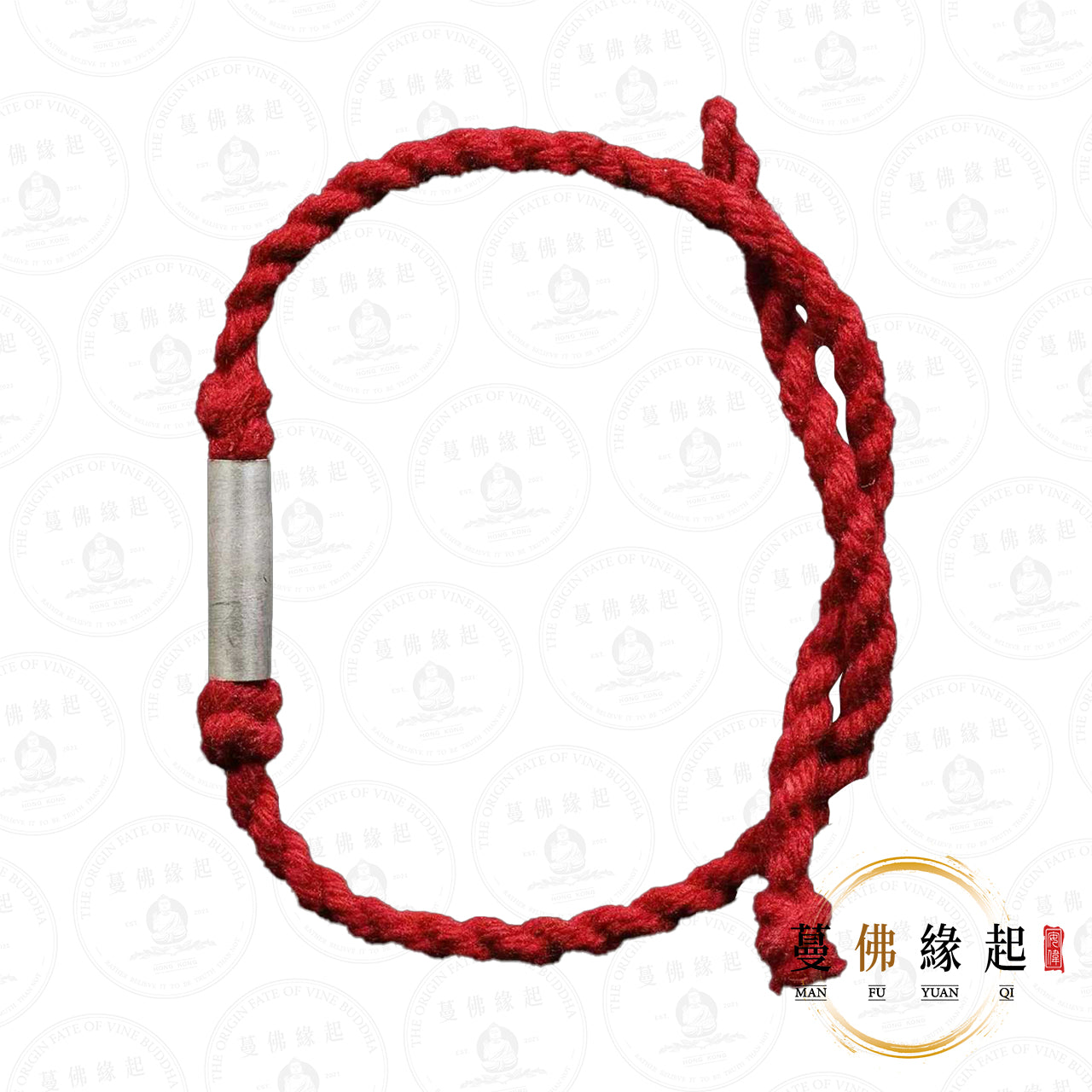 帕‮贊阿‬艾 • 2568 • 拉胡符管手繩（純銀）