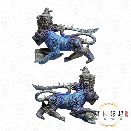 帕阿贊咩緹 • 2569 • 一期 • “เสือเย็นตรีพักตร์ 捨灜迪喇帕”3臉食人虎小立尊（陳暖）