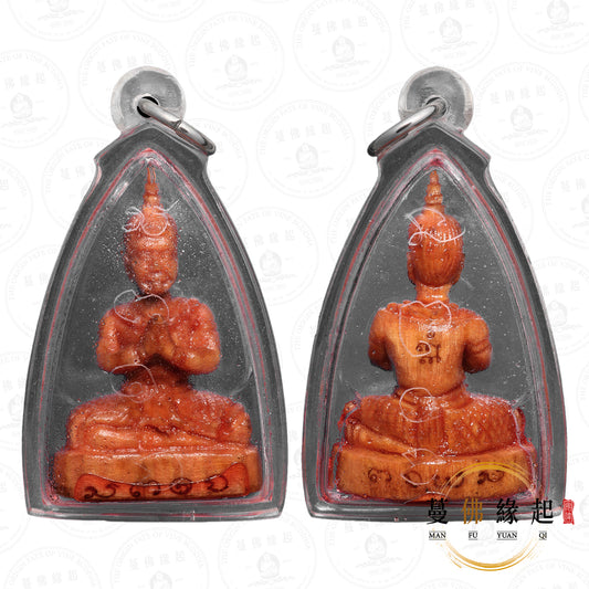 龍婆god • 早期 • “帕也練襟”金舌天神（靈木雕刻泡油版）